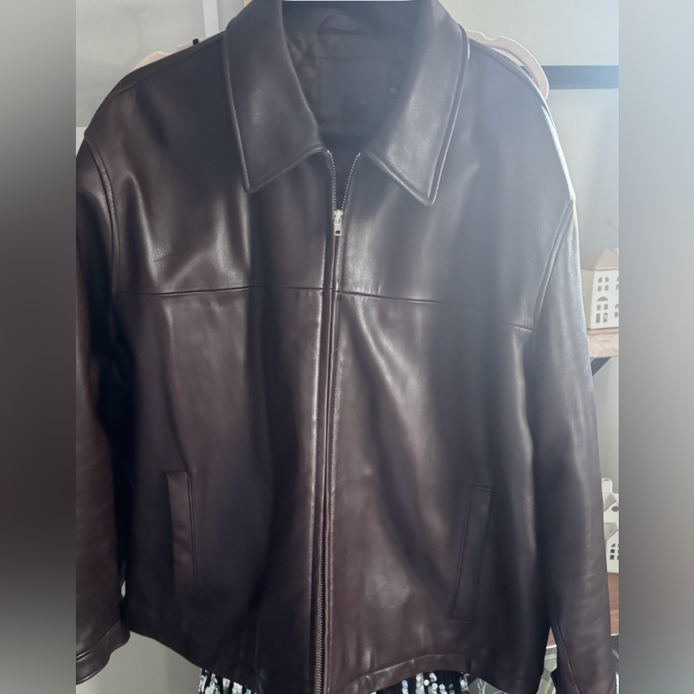Coach Mens Vintage LeatherJacket- Size XL